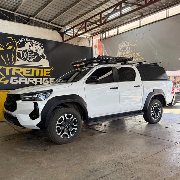 Oneway Set Wide Wheel Arch Trims Fender Flares compatible with TOYOTA Hilux 8Th Generation Facelift 2020+