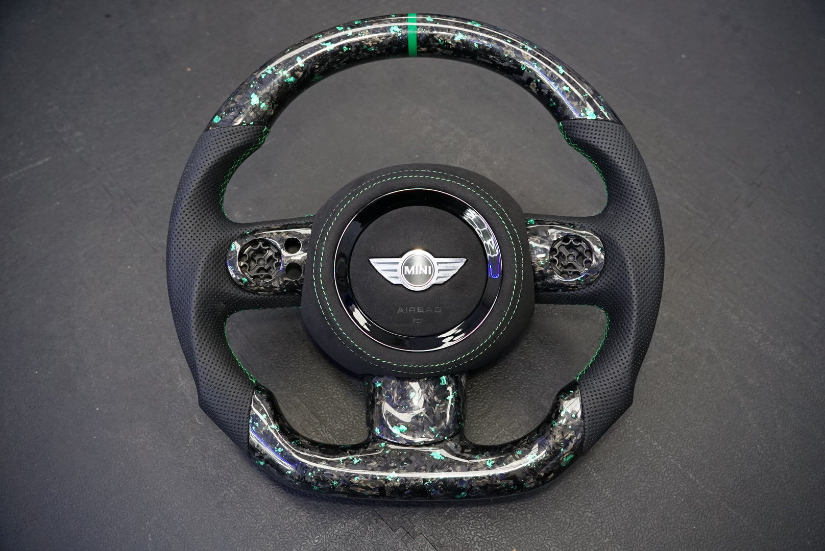 Mini Cooper Base / S / JCW R56 Custom Carbon Fibre Steering Wheel (2007 - 2013)