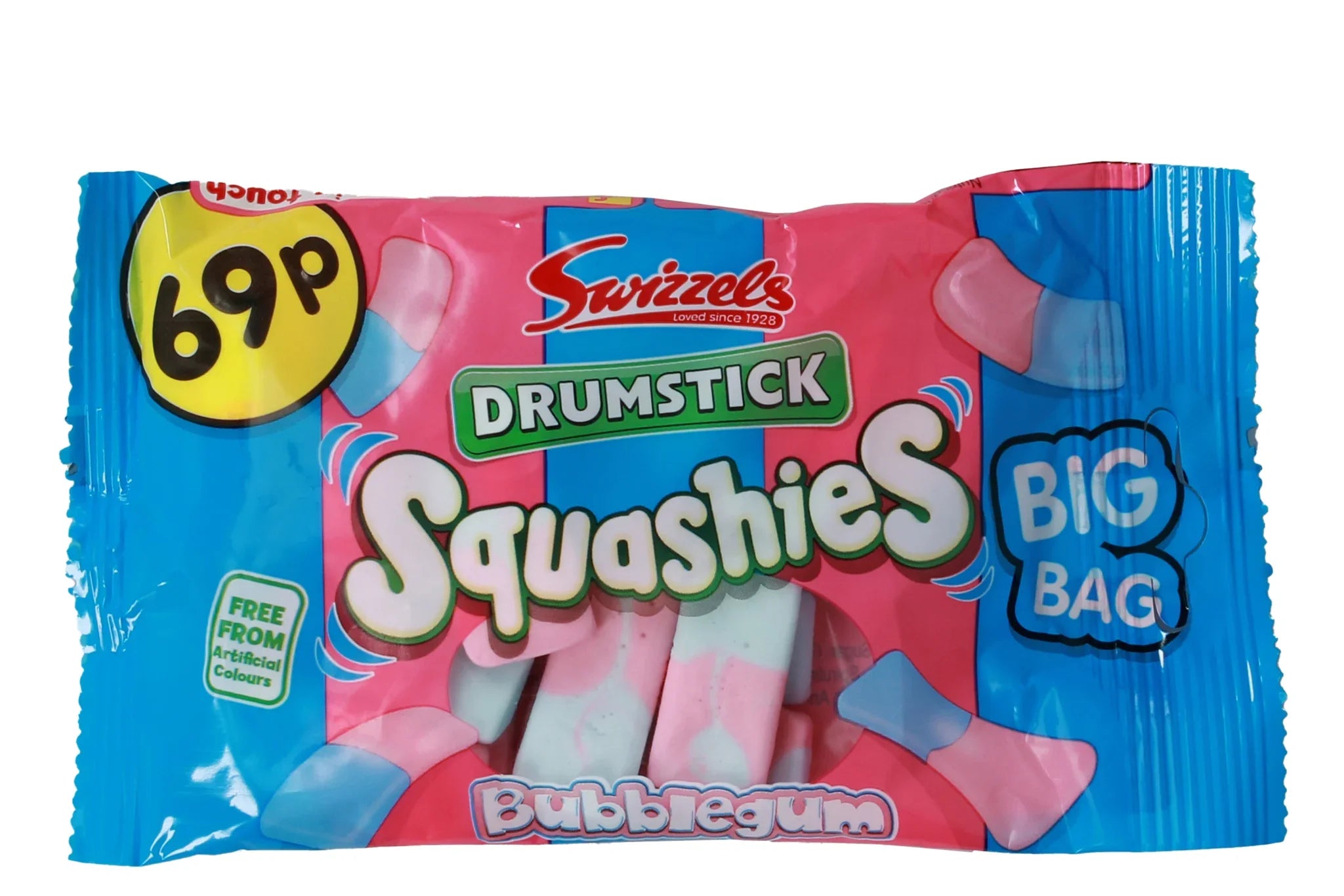 Swizzels Drumstick Squashies Bubblegum Flavour 60g