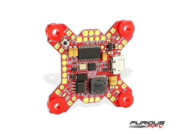 Fortini F4 OSD v3 Flight Controller (32Khz 16MB Black Box)