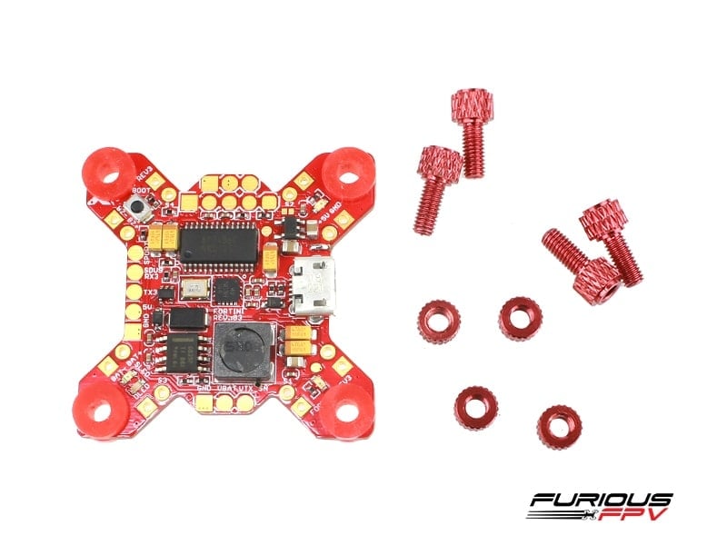 Fortini F4 OSD v3 Flight Controller (32Khz 16MB Black Box)