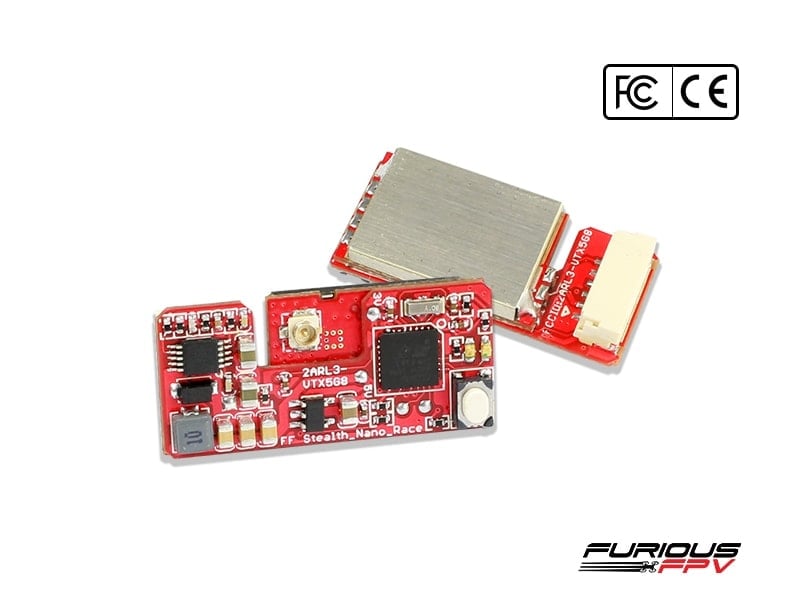 FuriousFPV VTX Stealth Nano Race 5.8G 25/50/100 mW