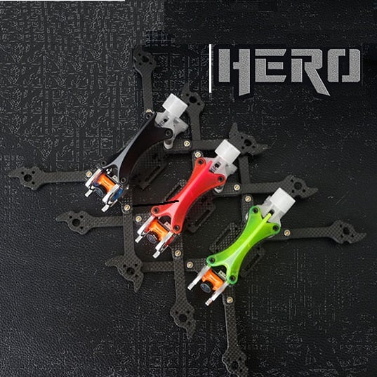 FPVracer Hero 5 FPV Quadcopter Frame (Hero-D, Hero-F)