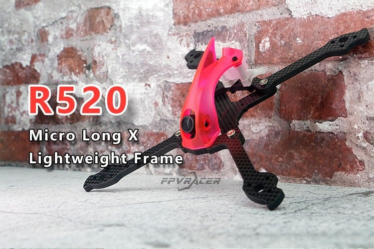 FPVracer R520 Ultralight 5" FPV Long Range Quadcopter Frame