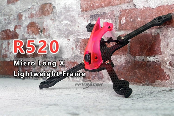 FPVracer R520 Ultralight 5" FPV Long Range Quadcopter Frame
