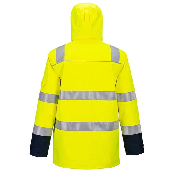 Portwest FR605 Bizflame Rain+ Hi-Vis Light Arc Jacket