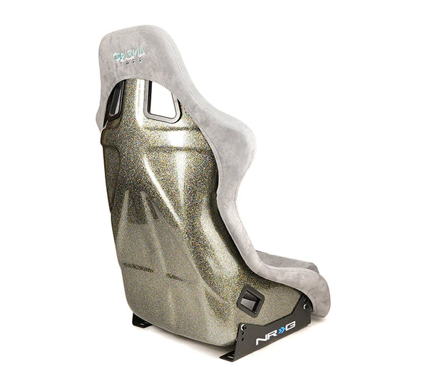 PRISM FRP-302GY-ULTRA ULTRA STORM GREY L LARGE / NRG Innovations ULTRA STORM GREY Bucket Seat with Side Mount Bracket