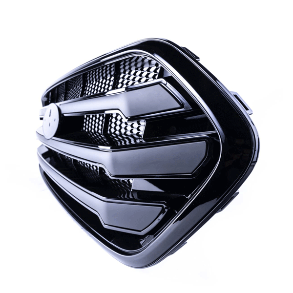 For Ford Transit Custom Front Grille – OEM Style, New Shape, Gloss Black Base – Pre-Painted & Ready to Install