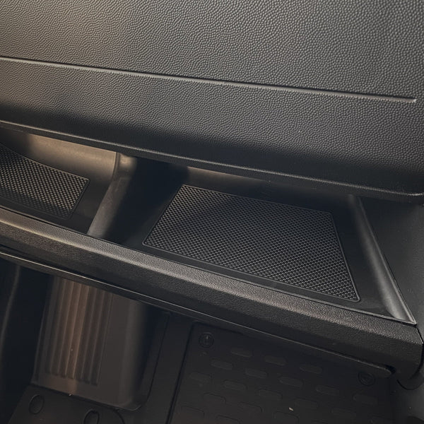 For Peugeot Boxer Lower Dashboard Rubber Inserts/Mats Black RHD