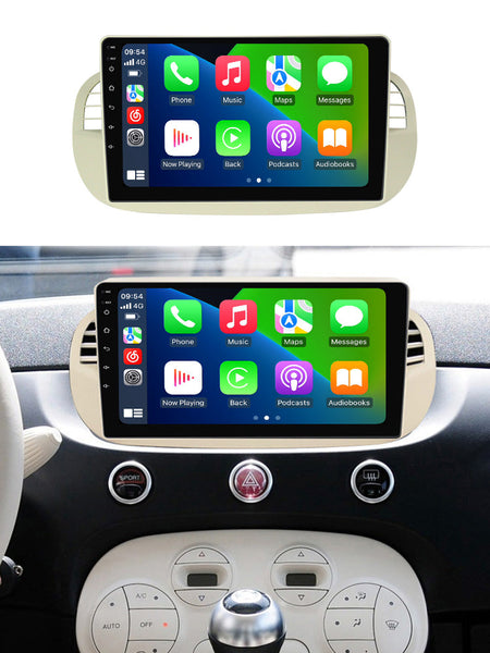 Fiat 500 2007-2014 CarPlay Kit - White