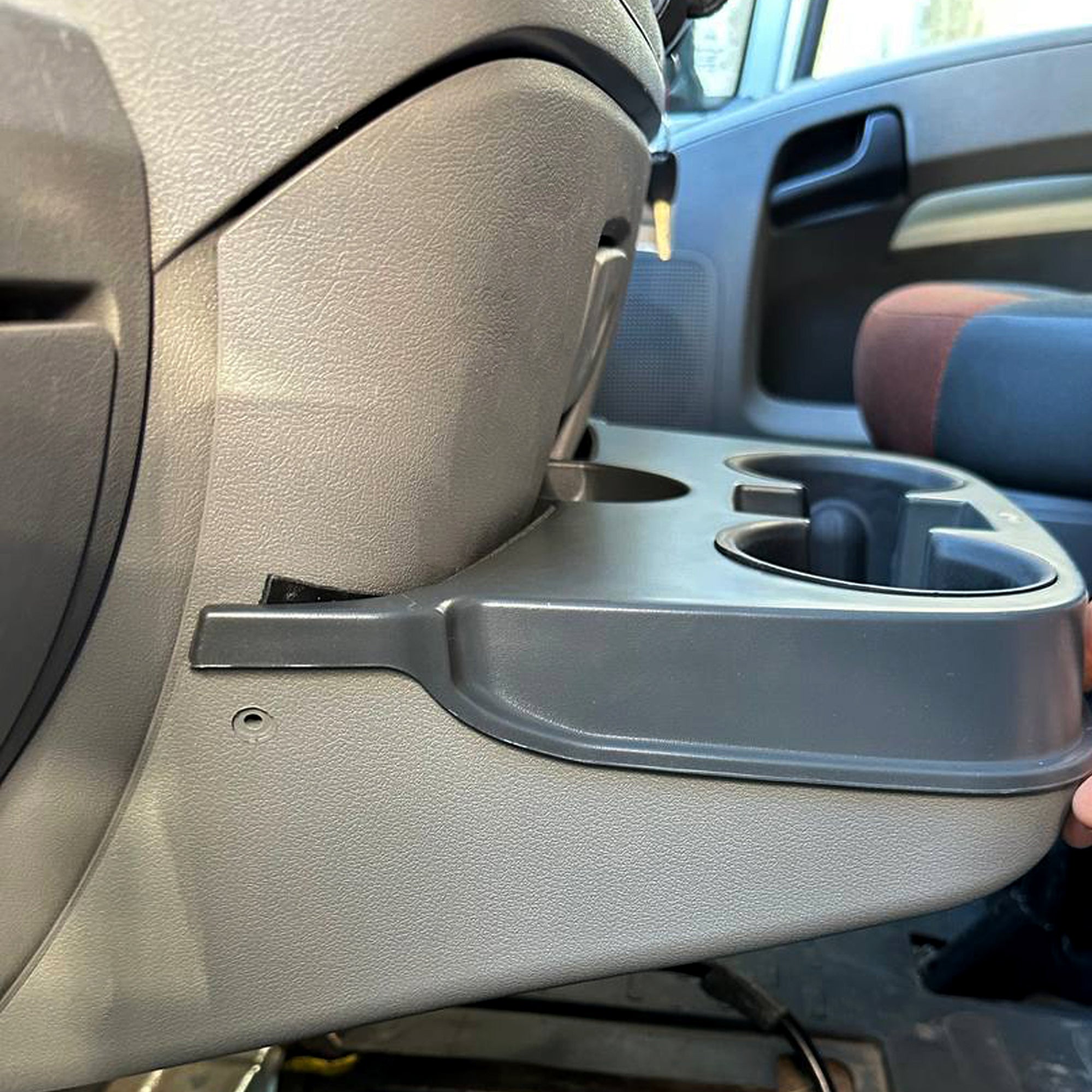 For Fiat Ducato Cupholder Console - Grey  | Van-X