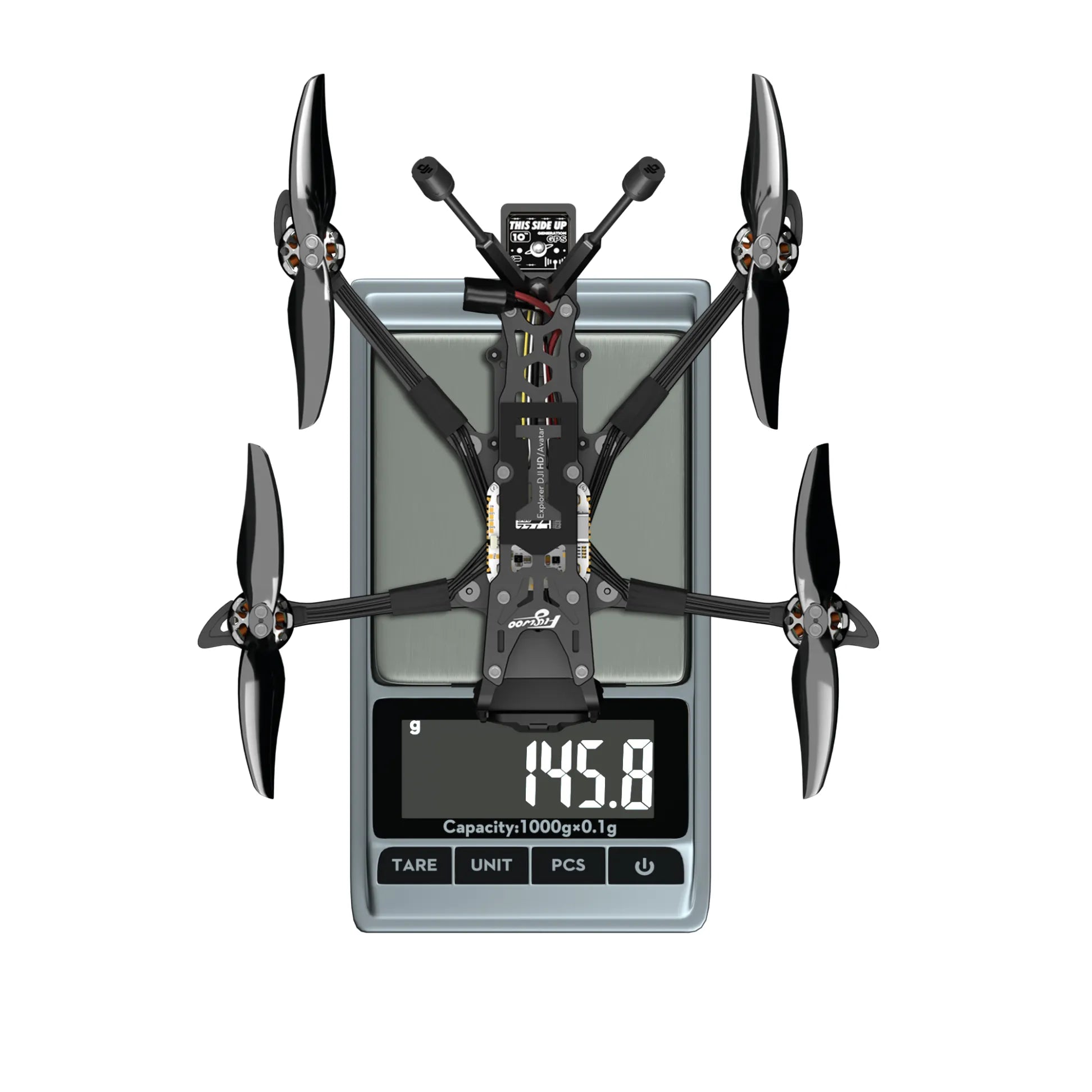 Flywoo Explorer LR 4 O4 PRO Sub250 4K/1080P Micro Long Range Drone (NO O4 Pro) (ELRS 2.4Ghz)