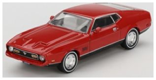 Ford Mustang Mach 1 James Bond Diamonds Are Forever (LHD) Japanese Blister Packaging 1:64 Scale MINI GT Diecast Model
