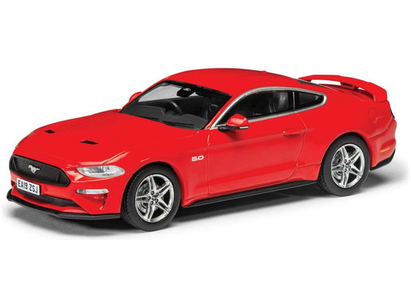 Ford Mustang Mk6 GT Fastback Race Red 1:43 Scale Corgi Vanguards Diecast Model