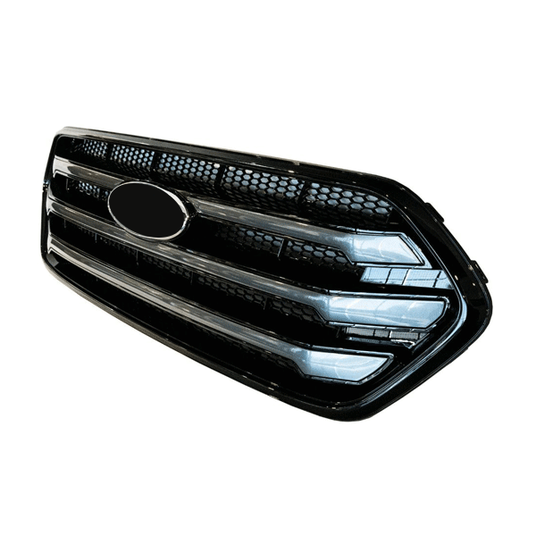 For Ford Transit Custom Front Grille – OEM Style, New Shape, Gloss Black Base – Pre-Painted & Ready to Install