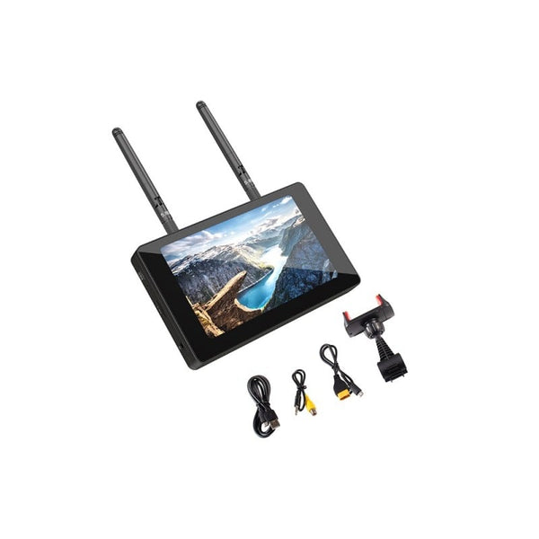 Foxeer 5" IPS FPV Monitor 5.8G 40CH Build in DVR Receiver Battery