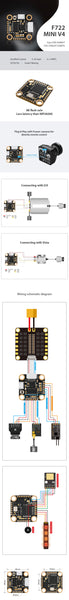 Foxeer F722 Mini V4 Flight Controller (20x20)