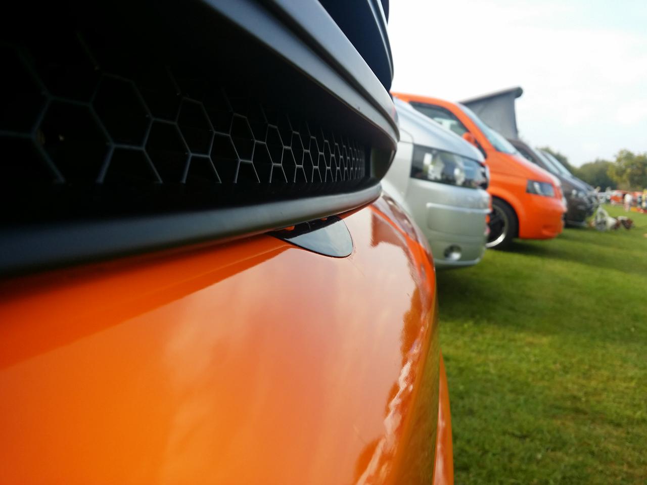 For VW T5.1 Transporter Van Front Styling Matte Package (3pcs) Painted and Ready to Fit