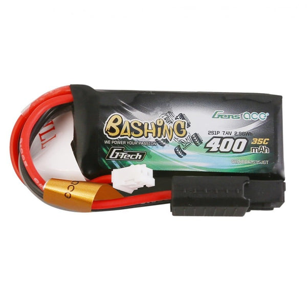 Gens Ace G-Tech Bashing 400mAh 2S 7.4V 35C Lipo (JST-PHR)