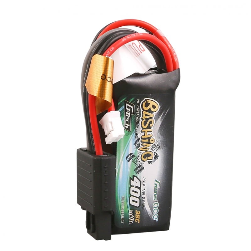 Gens Ace G-Tech Bashing 400mAh 2S 7.4V 35C Lipo (JST-PHR)