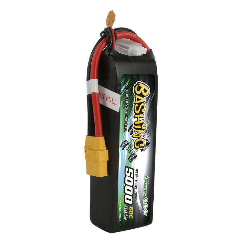 Gens ace G-Tech 5000mAh 14.8V 4S 60C Lipo Battery Pack (XT90)