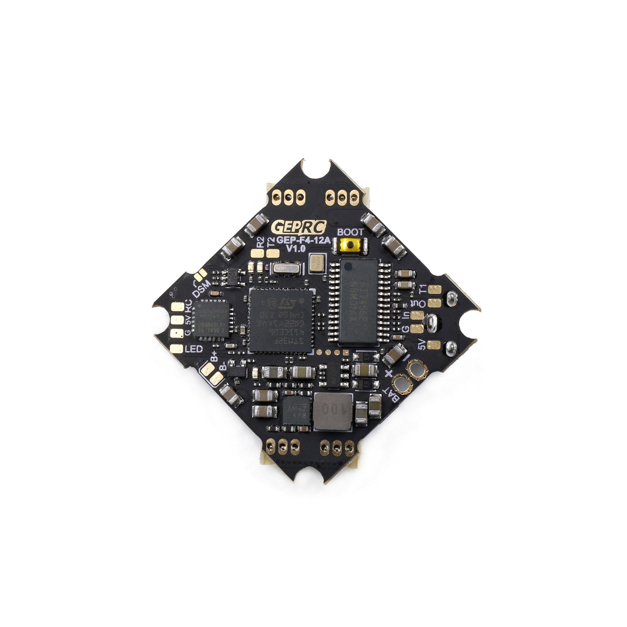 GEP-12A-F4 Flight Controller for Whoop/Toothpick (12A, ESC, 2-4S)