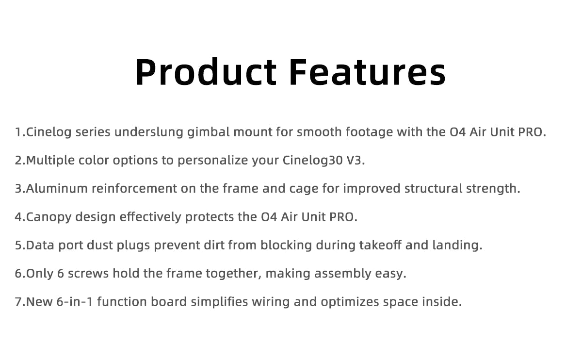 GEPRC GEP-CL30 V3 Frame