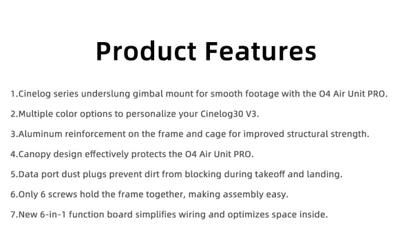 GEPRC GEP-CL30 V3 Frame