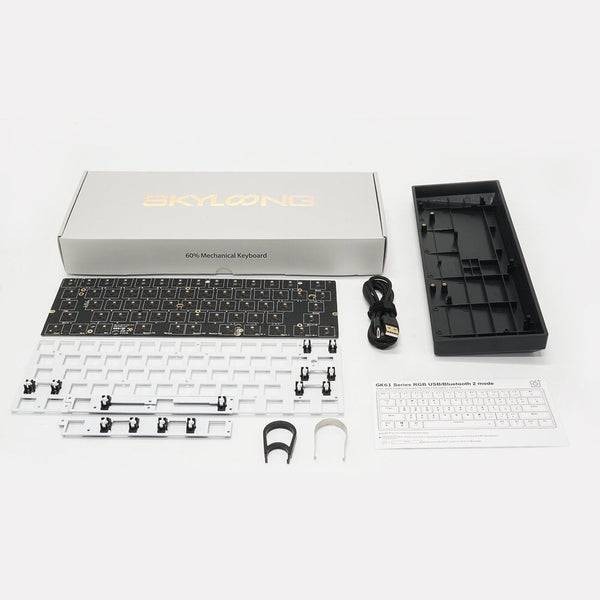 SkyLoong GK61X CNC 60% Hot Swap DIY Mechanical Keyboard - Wired