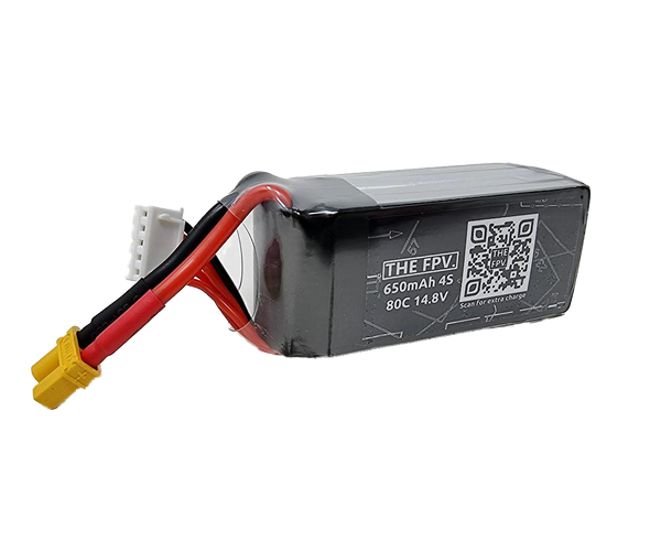TheFPV 650mAh 4S 80C Battery XT30