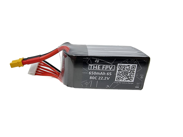 TheFPV 650mAh 6S 80C Battery XT30