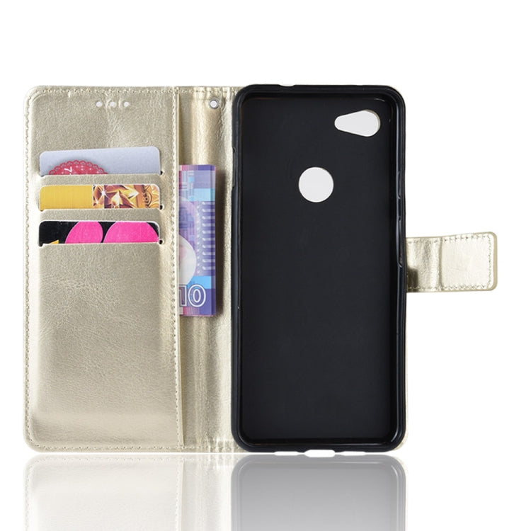 Retro Crazy Horse Texture Horizontal Flip Leather Case for Google Pixel 3XL lite, with Holder & Card Slots & Photo Frame