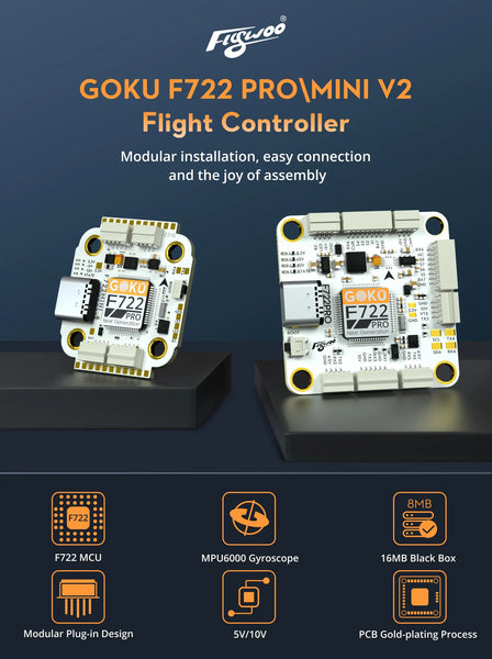 GOKU F722 PRO V2 30X30 Flight Controller (ICM42688)