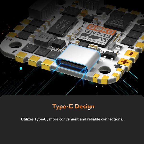 GOKU GN745 45A AIO 32bit MPU6000 V3 Flight Controller