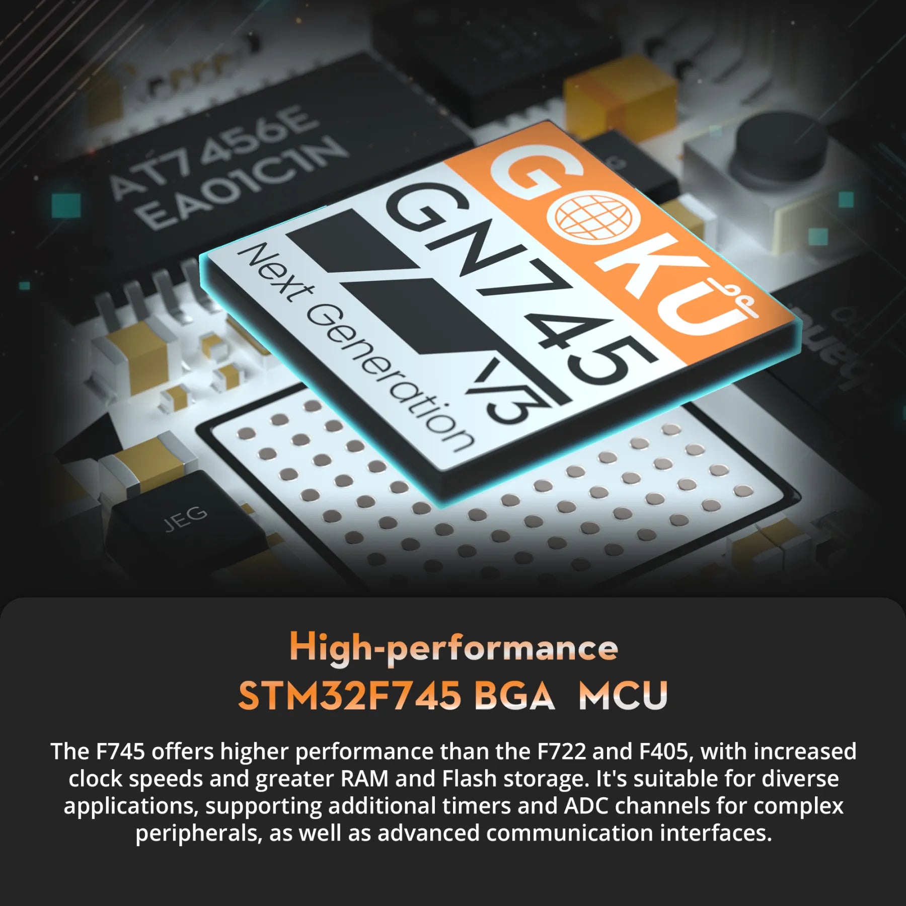 GOKU GN745 45A AIO 32bit MPU6000 V3 Flight Controller