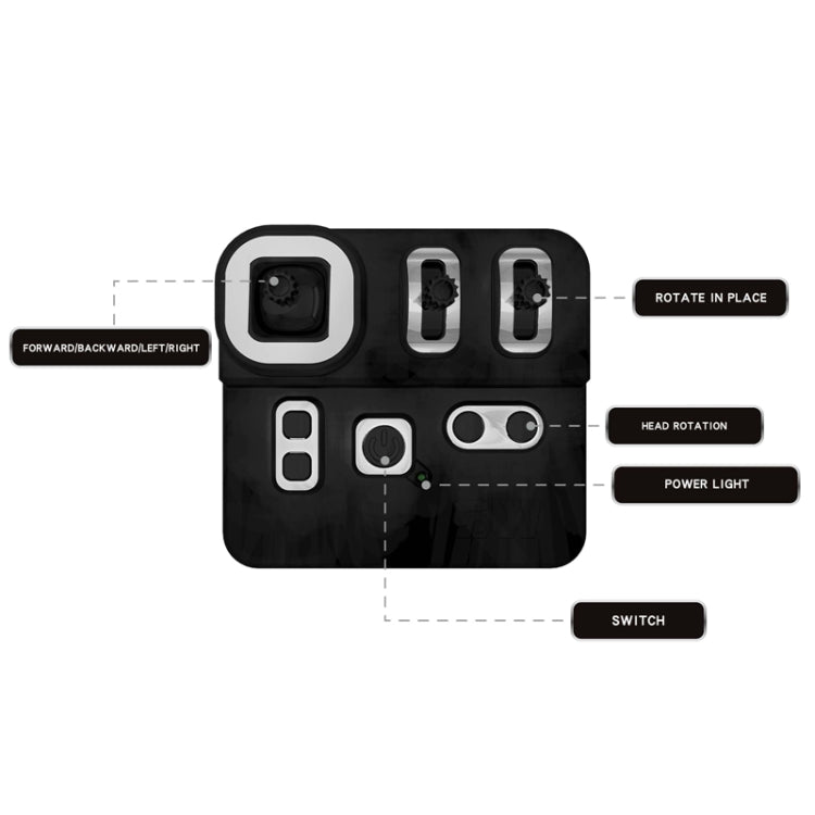 MoFun SW(RC)009 DIY Stainless Steel Assembly Remote Control Robot Interactive Intelligence Toy