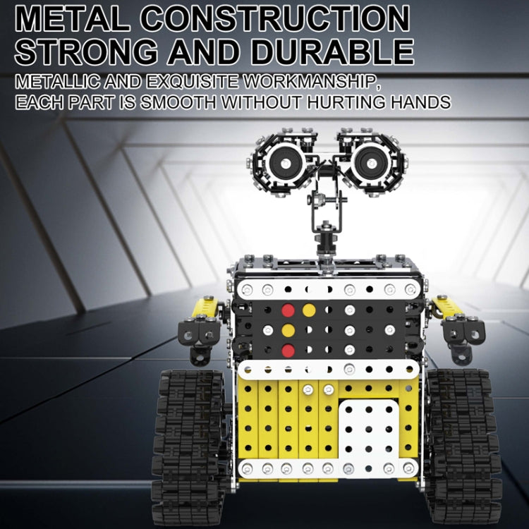 MoFun SW(RC)009 DIY Stainless Steel Assembly Remote Control Robot Interactive Intelligence Toy