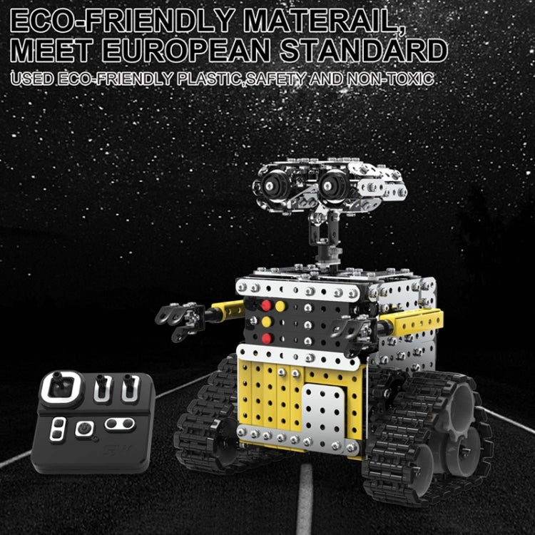 MoFun SW(RC)009 DIY Stainless Steel Assembly Remote Control Robot Interactive Intelligence Toy