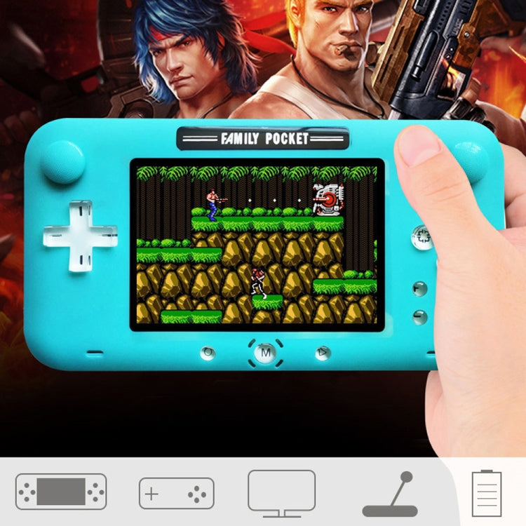 RS-52FC PSP 4.0 inch Pocket Console Handheld Game Player, Support 208 NES Classical Games