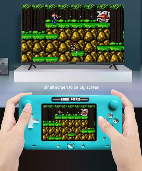 RS-52FC PSP 4.0 inch Pocket Console Handheld Game Player, Support 208 NES Classical Games