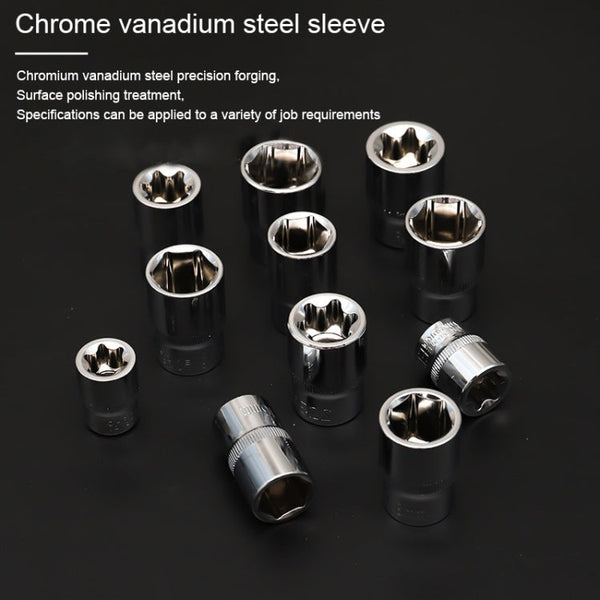 121 In 1 Multi-function Car Repair Combination Toolbox Ratchet Wrench Set, 121 In 1