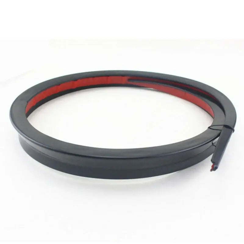 Soft Car Spoiler Sticker Trim Trunk Universal Wing 120cm Black Bonnet Hatch Gate Lightweight Lip PU Roof Flexible
