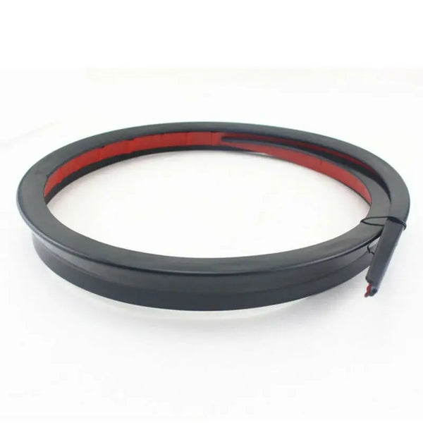 Soft Car Spoiler Sticker Trim Trunk Universal Wing 120cm Black Bonnet Hatch Gate Lightweight Lip PU Roof Flexible