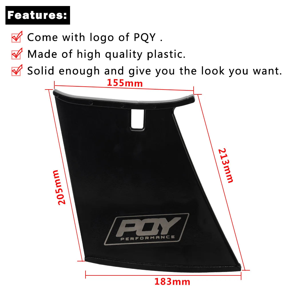 Free Shipping Rear Wing Spoiler Support Stabilizer for Subaru STi 04-07 With PQY Logo JR-WSS01