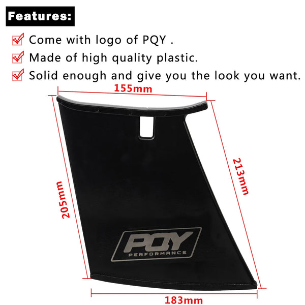 Free Shipping Rear Wing Spoiler Support Stabilizer for Subaru STi 04-07 With PQY Logo JR-WSS01
