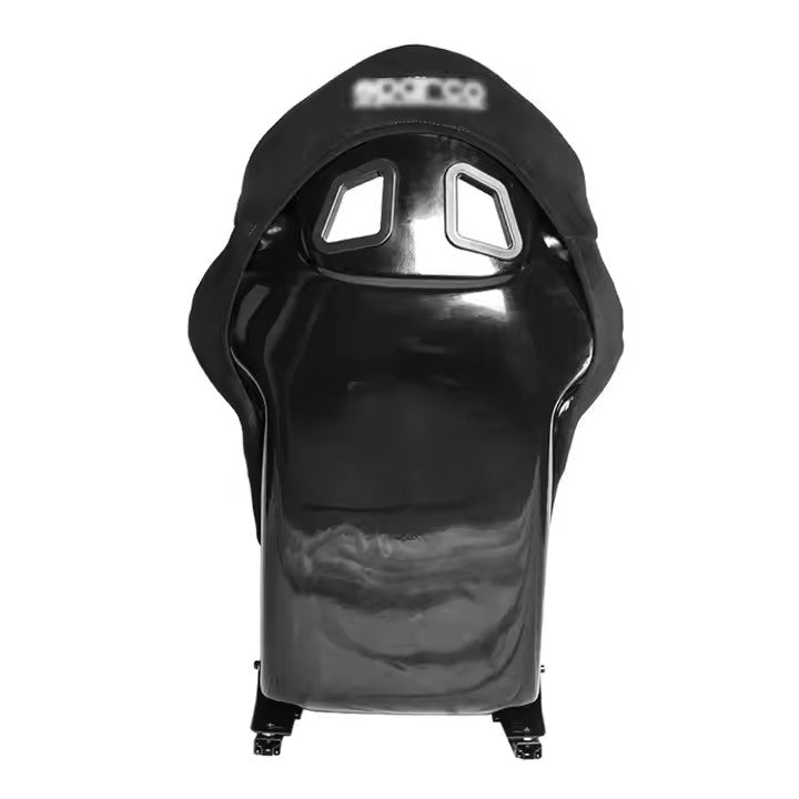 EDDYSTAR RECARO Style SINGLE (x1) Car Sports Bucket Seat Racing Seat Universal Fixed Position Fiberglass Simulator / Car / Vehicle / 4x4 / Van