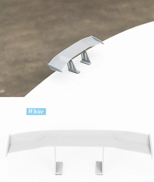 GT Style Carbon Look Car Rear Spoiler Mini Wing Small Model Decoration Auto Accessories Car styling Black Blue Red White Grey