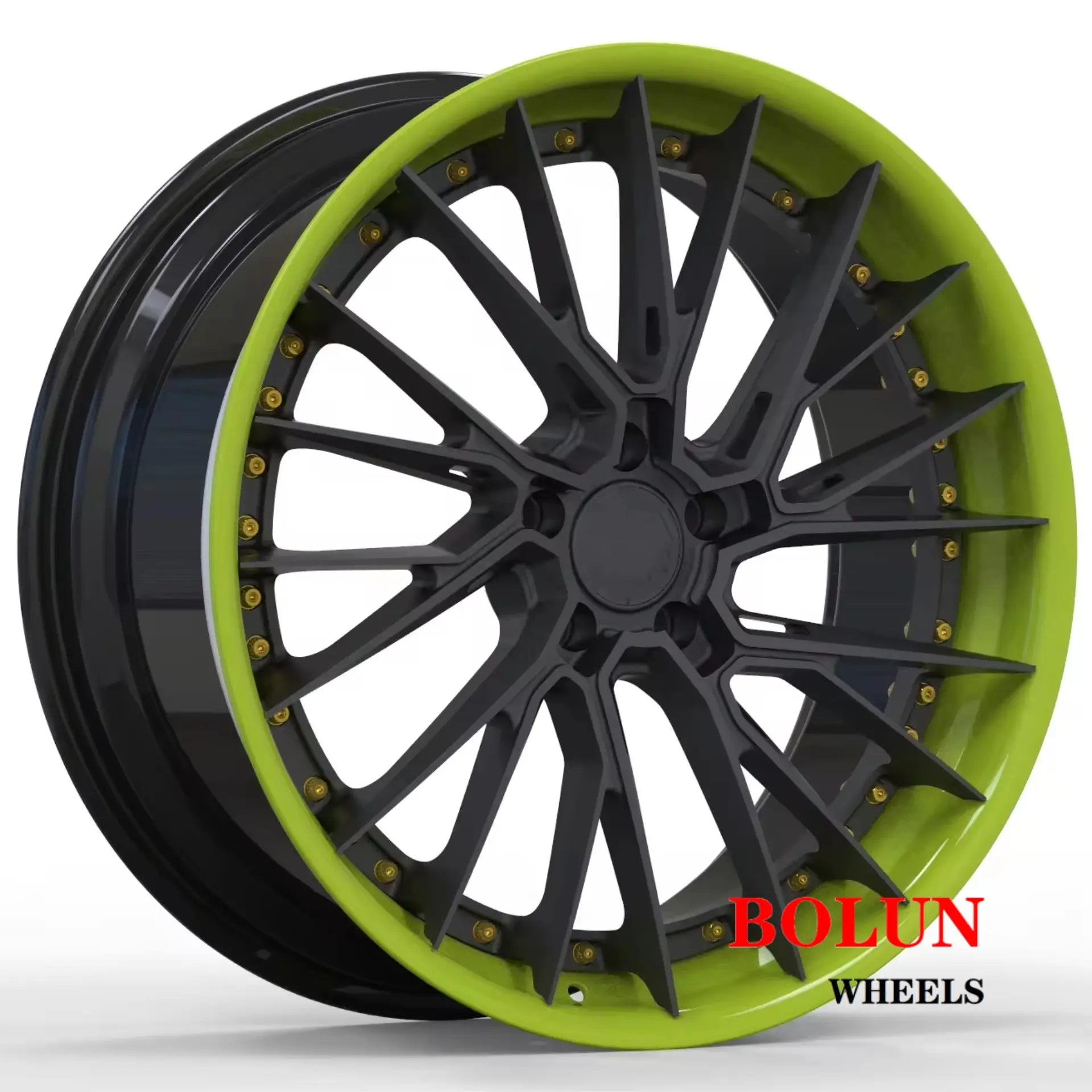 BOLUN x4 Custom 19" > 24" Alloy Wheels For Mercedes Benz Bmw Audi Porsche Maserati Staggered Rims