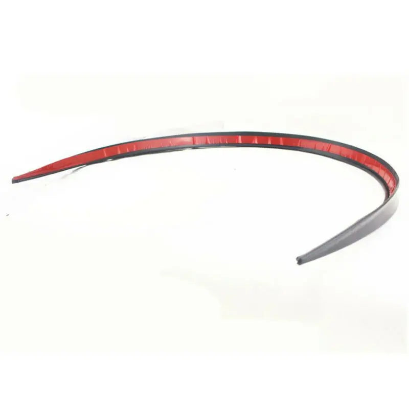 Soft Car Spoiler Sticker Trim Trunk Universal Wing 120cm Black Bonnet Hatch Gate Lightweight Lip PU Roof Flexible