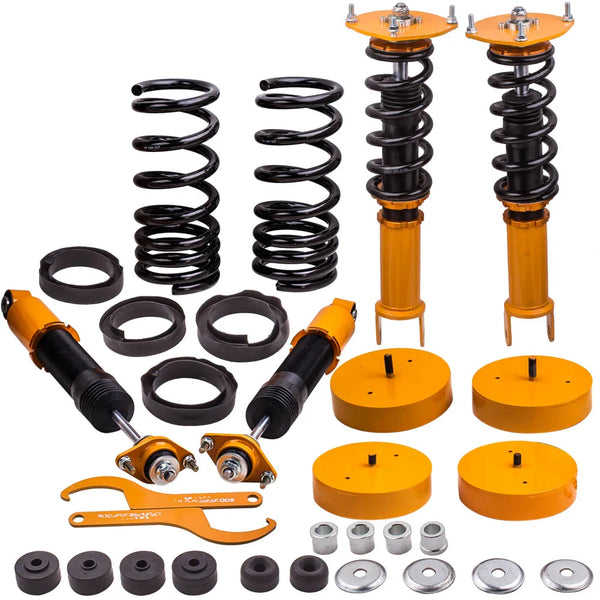 MAXPEEDINGRODS Coilovers Air Struts Coil Springs Conversion Kits for Lincoln Mark VIII 93-98 2 year warranty Front Rear
